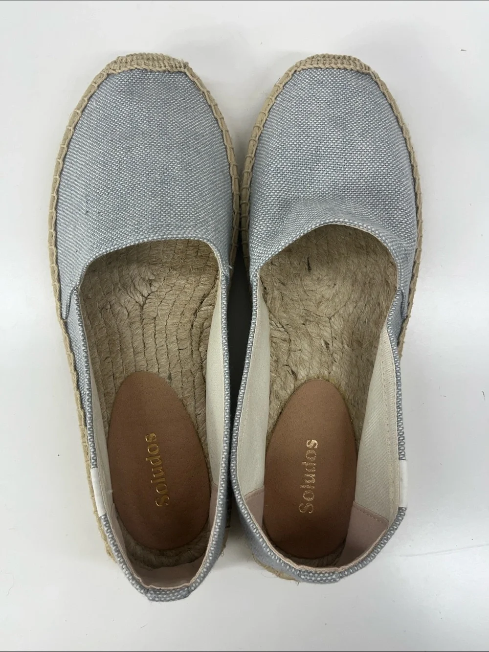 New Soludos Dali Canvas Espadrilles Women’s Slip On Flats in Chambray Size 9 - Picture 6 of 8